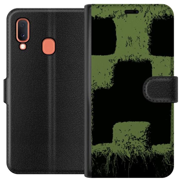 Samsung Galaxy A20e Plånboksfodral A Minecraft Movie
