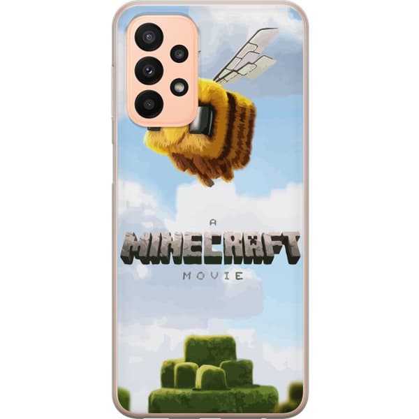 Samsung Galaxy A23 5G Gennemsigtig cover A Minecraft Movie