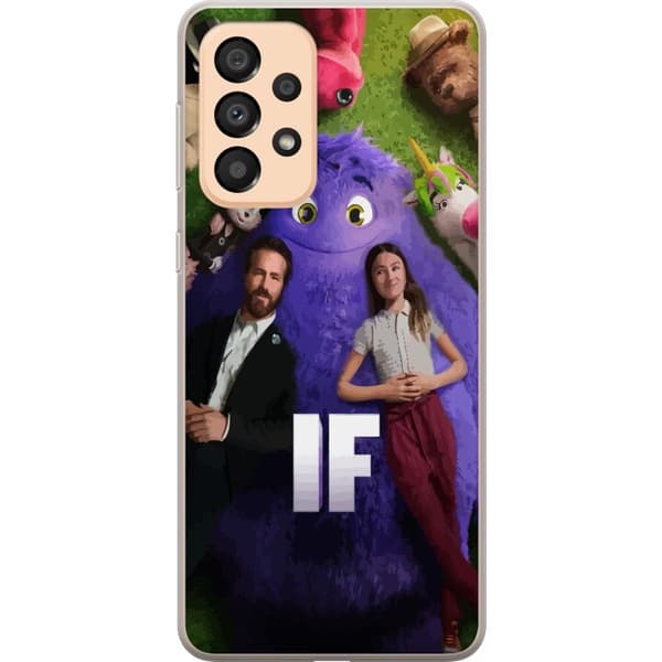 Samsung Galaxy A33 5G Gennemsigtig cover IF: Låtsaskompisar