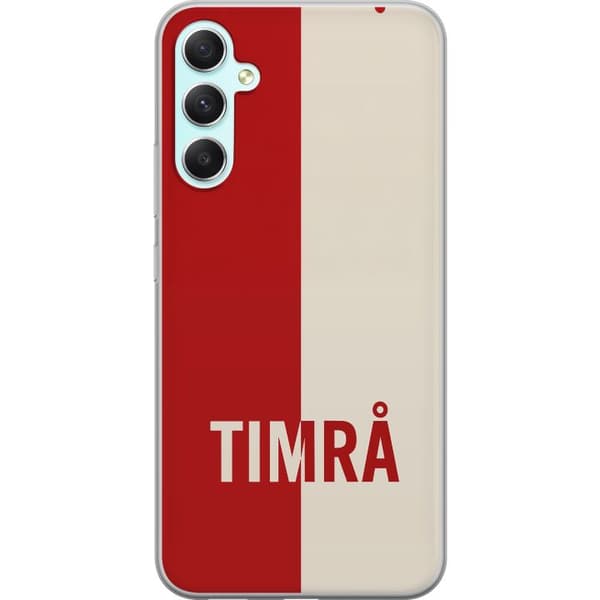 Samsung Galaxy A34 Läpinäkyvä kuori Timrå - Hockey