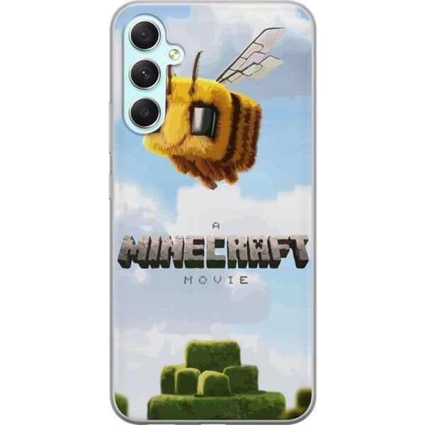 Samsung Galaxy A34 Läpinäkyvä kuori A Minecraft Movie