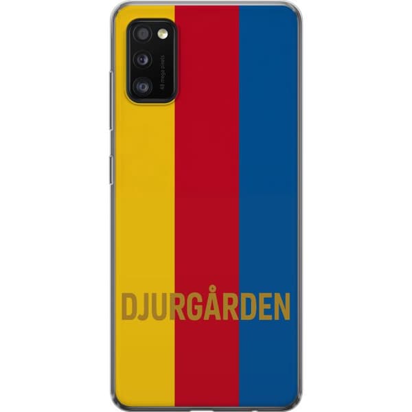 Samsung Galaxy A41 Läpinäkyvä kuori Djurgården – jalkapallo