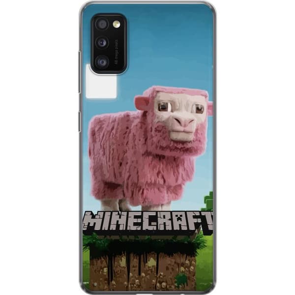 Samsung Galaxy A41 Gennemsigtig cover A Minecraft Movie