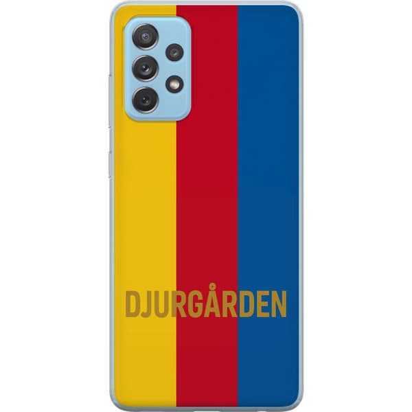 Samsung Galaxy A52 5G Genomskinligt Skal Djurgården – fotboll