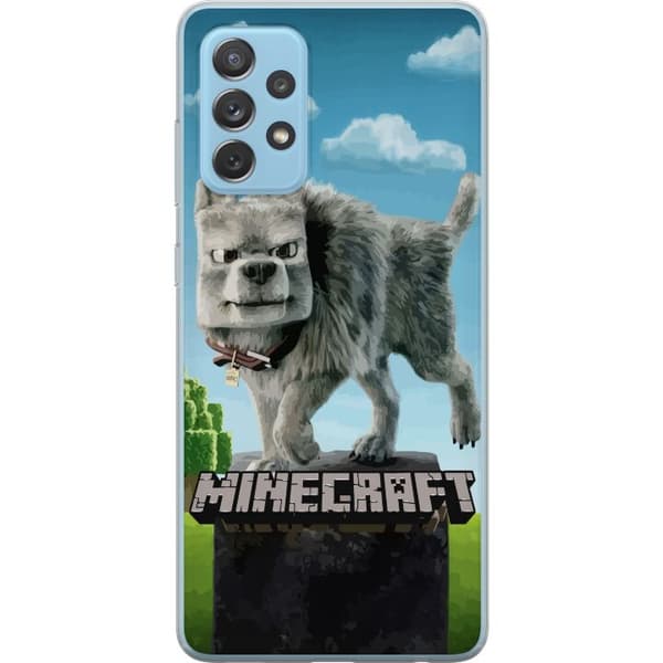 Samsung Galaxy A52 5G Läpinäkyvä kuori A Minecraft Movie