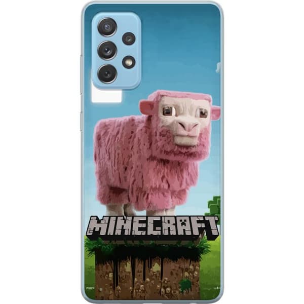 Samsung Galaxy A52 5G Läpinäkyvä kuori A Minecraft Movie