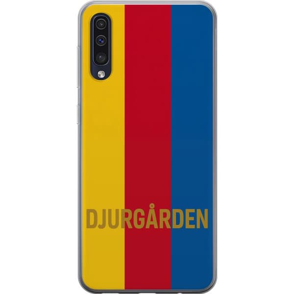 Samsung Galaxy A50 Gennemsigtig cover Djurgården – fodbold