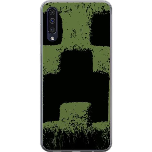 Samsung Galaxy A50 Gennemsigtig cover A Minecraft Movie