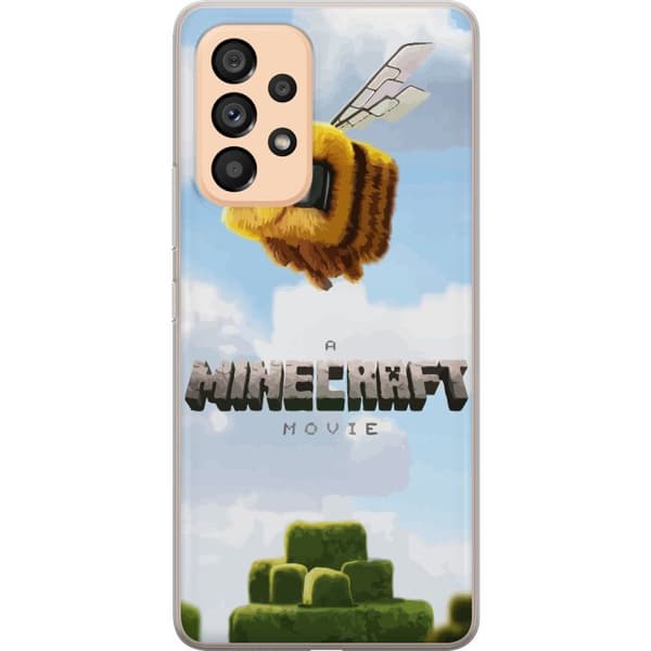Samsung Galaxy A53 5G Gennemsigtig cover A Minecraft Movie