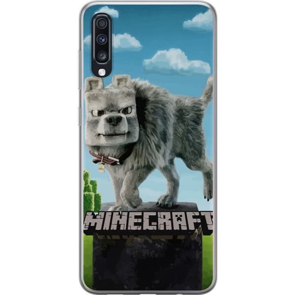 Samsung Galaxy A70 Gennemsigtig cover A Minecraft Movie