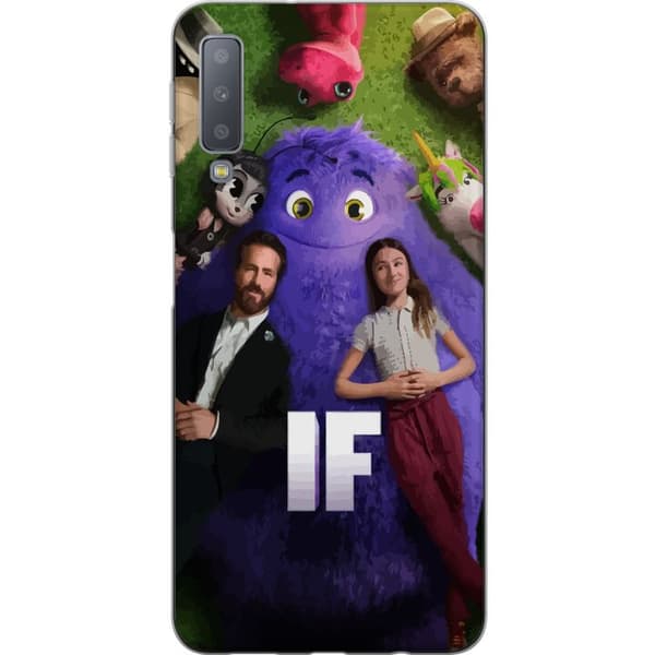 Samsung Galaxy A7 (2018) Gennemsigtig cover IF: Låtsaskompisar