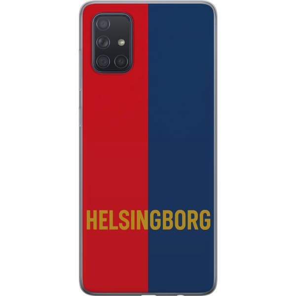Samsung Galaxy A71 Läpinäkyvä kuori Helsingborg – jalkapallo