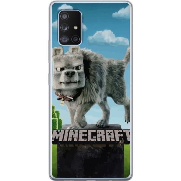 Samsung Galaxy A71 5G Läpinäkyvä kuori A Minecraft Movie