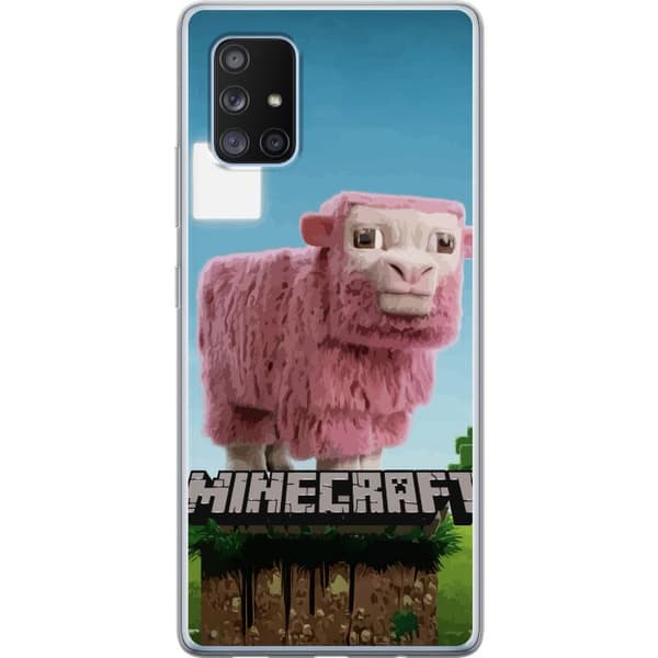Samsung Galaxy A71 5G Gennemsigtig cover A Minecraft Movie