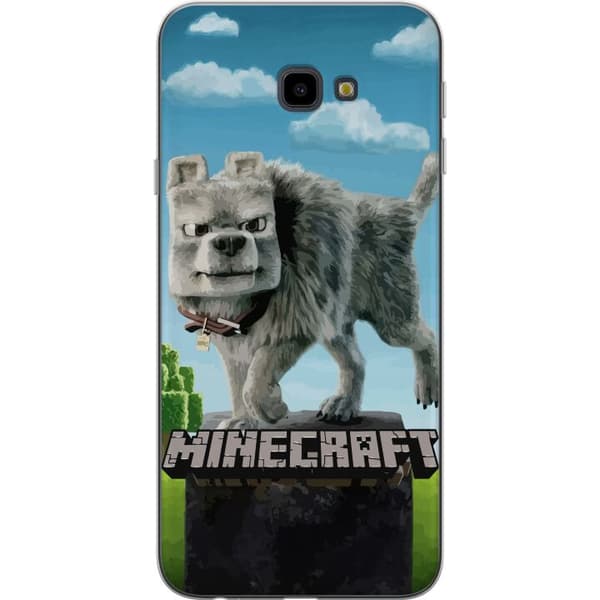 Samsung Galaxy J4+ Gjennomsiktig deksel A Minecraft Movie