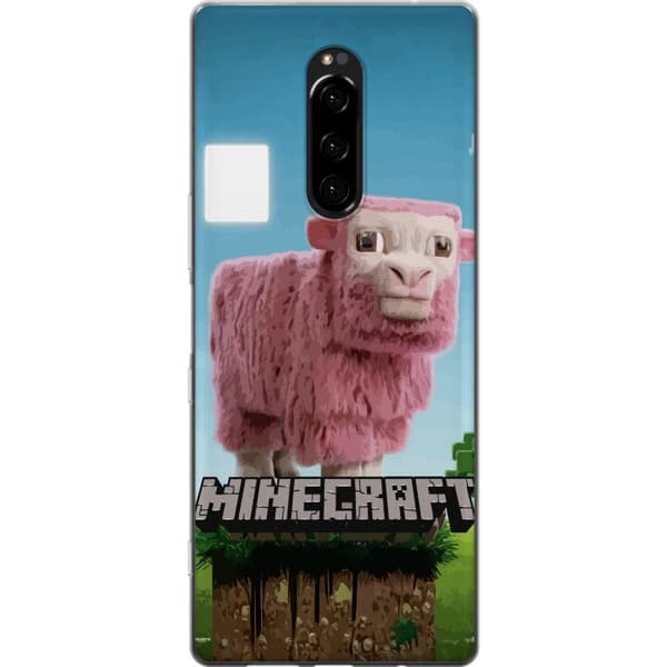 Sony Xperia 1 Läpinäkyvä kuori A Minecraft Movie