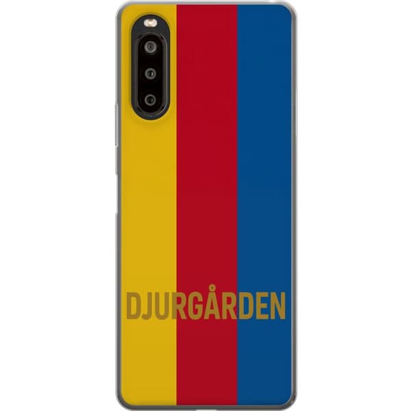 Sony Xperia 10 II Gennemsigtig cover Djurgården – fodbold