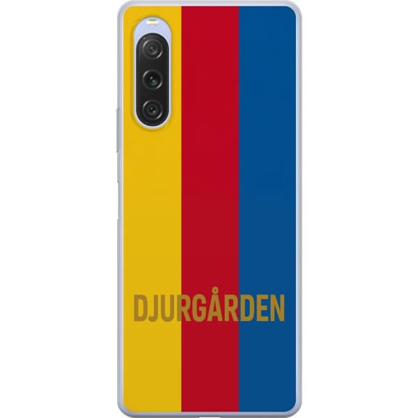 Sony Xperia 10 V Gennemsigtig cover Djurgården – fodbold
