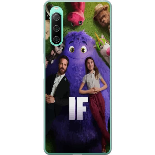 Sony Xperia 10 IV Läpinäkyvä kuori IF: Låtsaskompisar