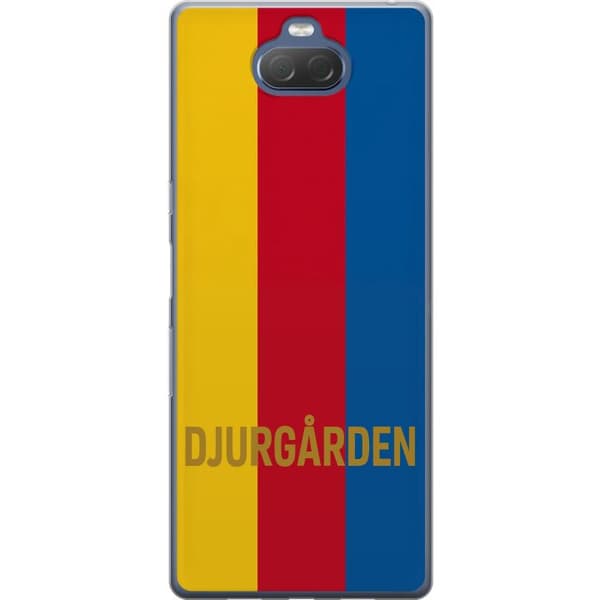 Sony Xperia 10 Plus Läpinäkyvä kuori Djurgården – jalkapallo