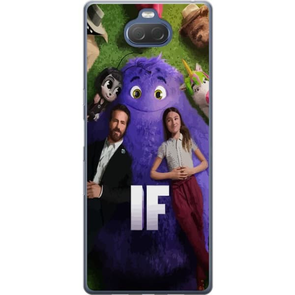 Sony Xperia 10 Plus Läpinäkyvä kuori IF: Låtsaskompisar