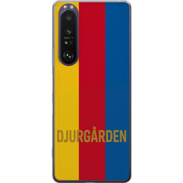 Sony Xperia 1 III Gennemsigtig cover Djurgården – fodbold