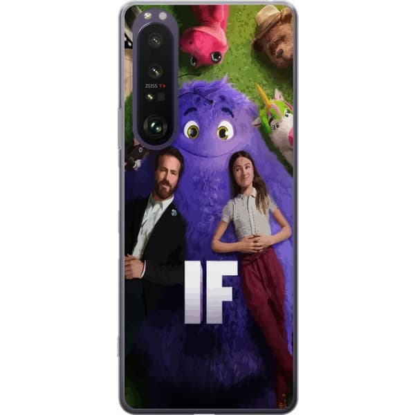 Sony Xperia 1 III Gjennomsiktig deksel IF: Låtsaskompisar