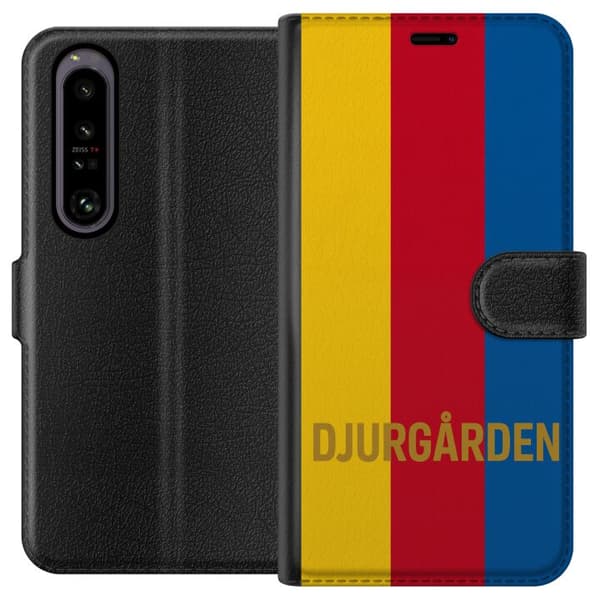 Sony Xperia 1 IV Lompakkokotelo Djurgården – jalkapallo