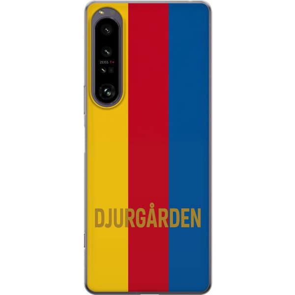 Sony Xperia 1 IV Läpinäkyvä kuori Djurgården – jalkapallo