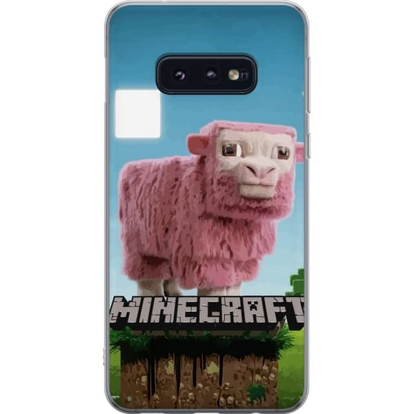 Samsung Galaxy S10e Läpinäkyvä kuori A Minecraft Movie