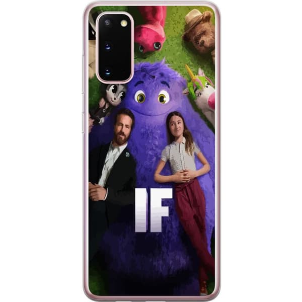 Samsung Galaxy S20 Läpinäkyvä kuori IF: Låtsaskompisar