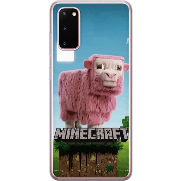 Samsung Galaxy S20 Gennemsigtig cover A Minecraft Movie