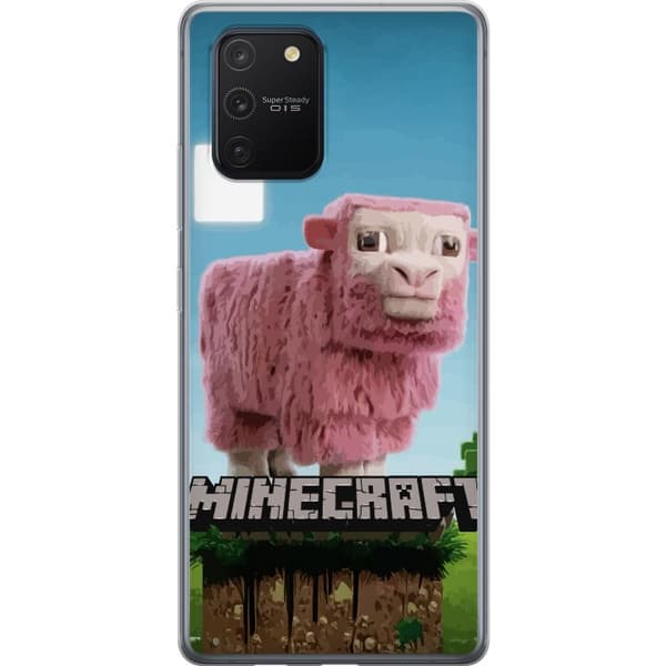 Samsung Galaxy S10 Lite Gennemsigtig cover A Minecraft Movie
