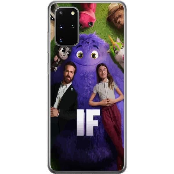 Samsung Galaxy S20+ Läpinäkyvä kuori IF: Låtsaskompisar