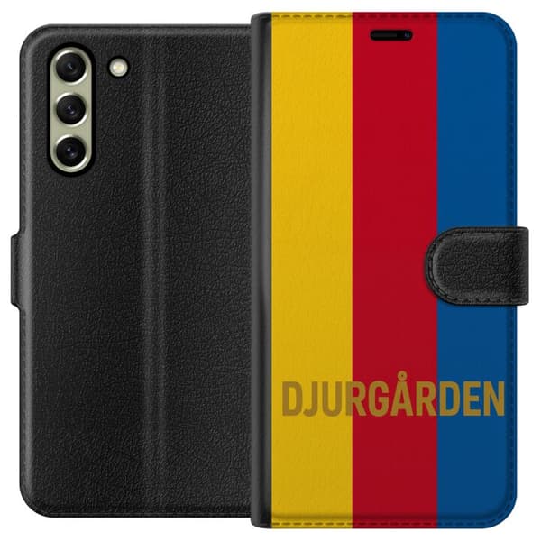 Samsung Galaxy S21 FE 5G Plånboksfodral Djurgården – fotboll
