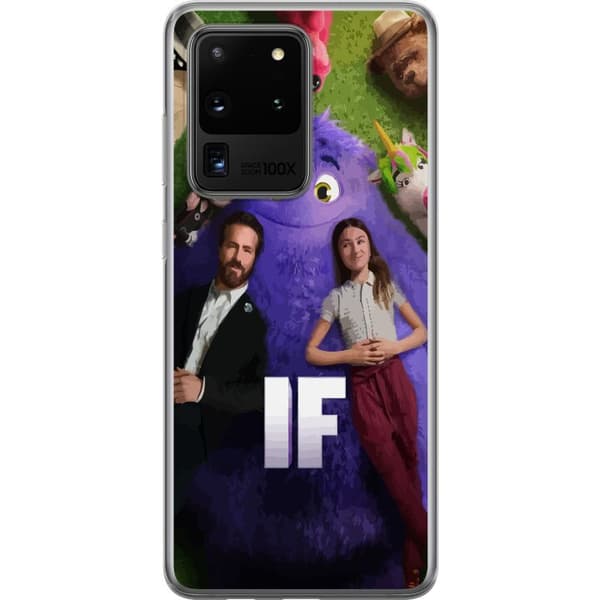 Samsung Galaxy S20 Ultra Läpinäkyvä kuori IF: Låtsaskompisar