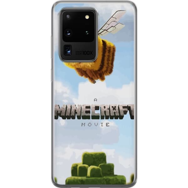 Samsung Galaxy S20 Ultra Gennemsigtig cover A Minecraft Movie