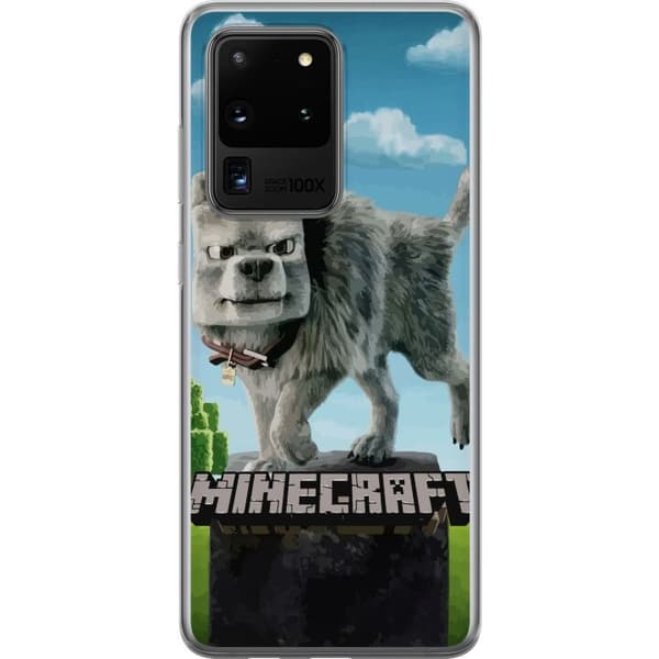 Samsung Galaxy S20 Ultra Gennemsigtig cover A Minecraft Movie