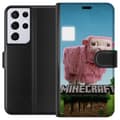 Miniatyrbild 1 av 3: Samsung Galaxy S21 Ultra 5G Plånboksfodral A Minecraft Movie