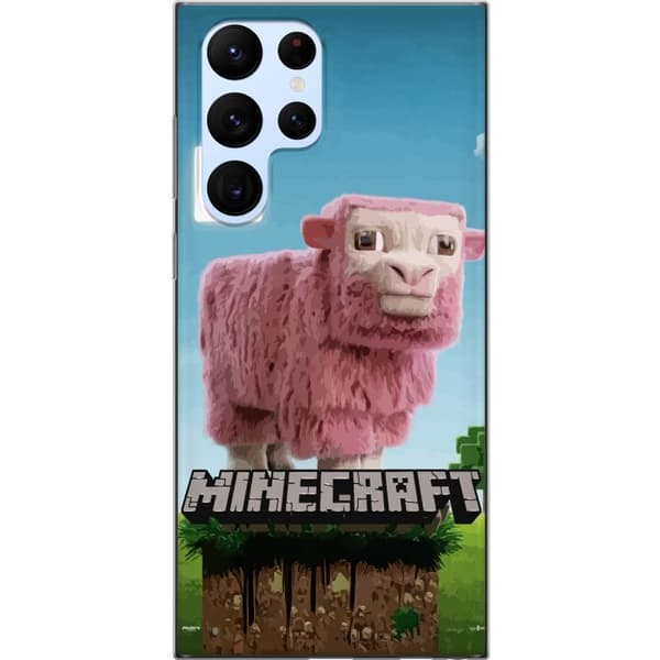 Samsung Galaxy S22 Ultra 5G Läpinäkyvä kuori A Minecraft Movie
