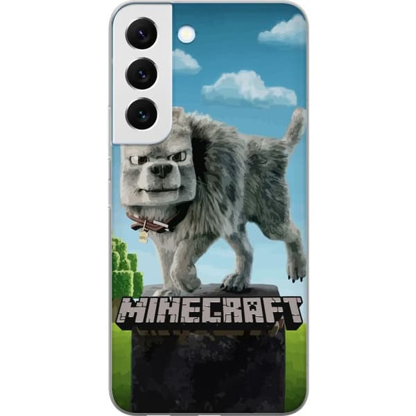 Samsung Galaxy S22+ 5G Gennemsigtig cover A Minecraft Movie