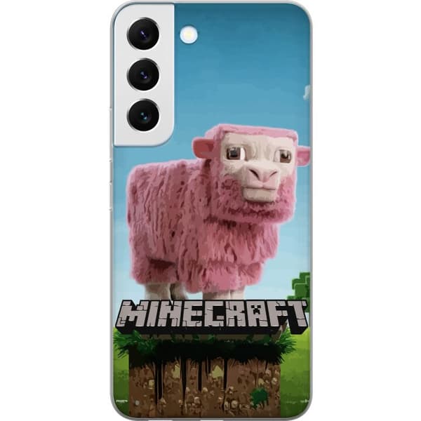 Samsung Galaxy S22+ 5G Gennemsigtig cover A Minecraft Movie