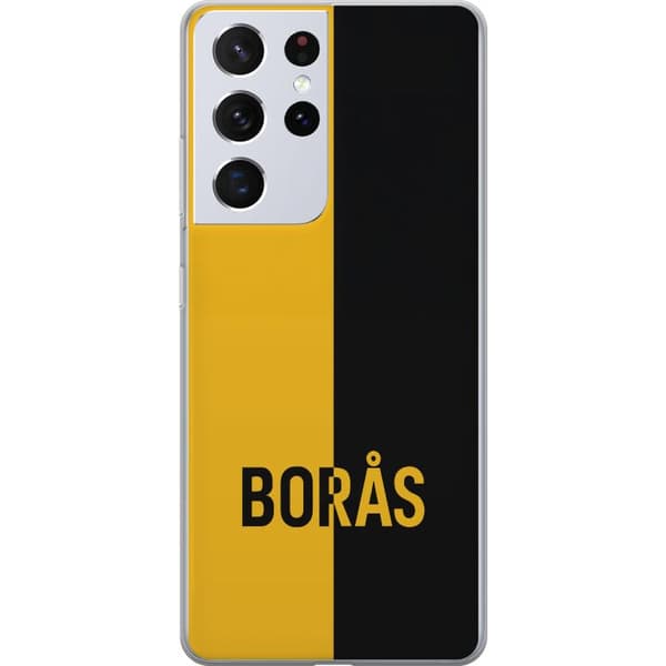 Samsung Galaxy S21 Ultra 5G Gennemsigtig cover Borås - fodbold