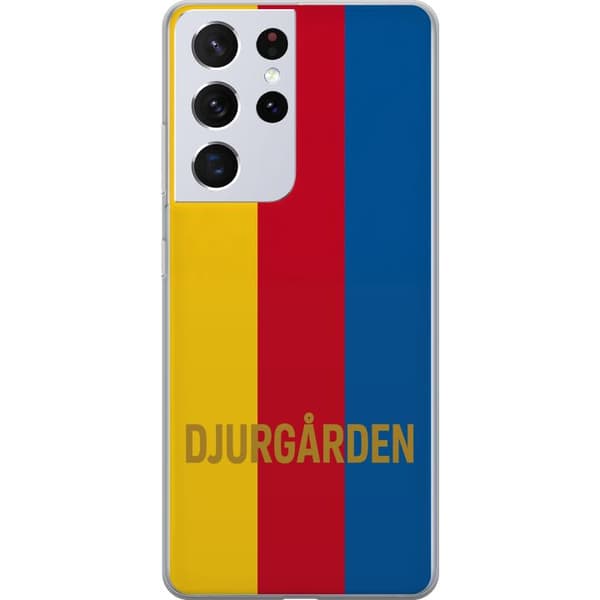 Samsung Galaxy S21 Ultra 5G Gennemsigtig cover Djurgården – fodbold