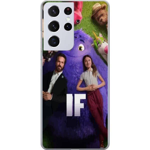 Samsung Galaxy S21 Ultra 5G Läpinäkyvä kuori IF: Låtsaskompisar