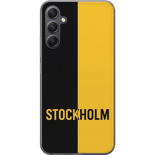 Samsung Galaxy S23 FE Gjennomsiktig deksel Stockholm – fotball