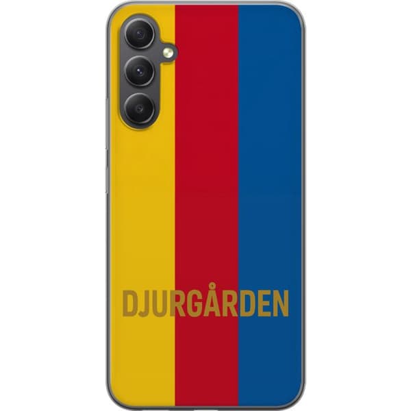 Samsung Galaxy S23 FE Gennemsigtig cover Djurgården – fodbold