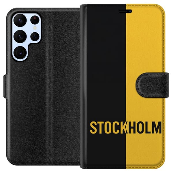 Samsung Galaxy S22 Ultra 5G Lommeboketui Stockholm – fotball