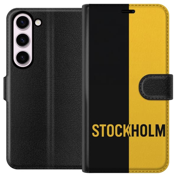 Samsung Galaxy S23 Tegnebogsetui Stockholm – fodbold