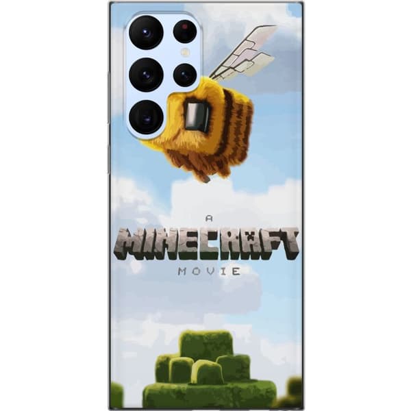 Samsung Galaxy S22 Ultra 5G Gennemsigtig cover A Minecraft Movie